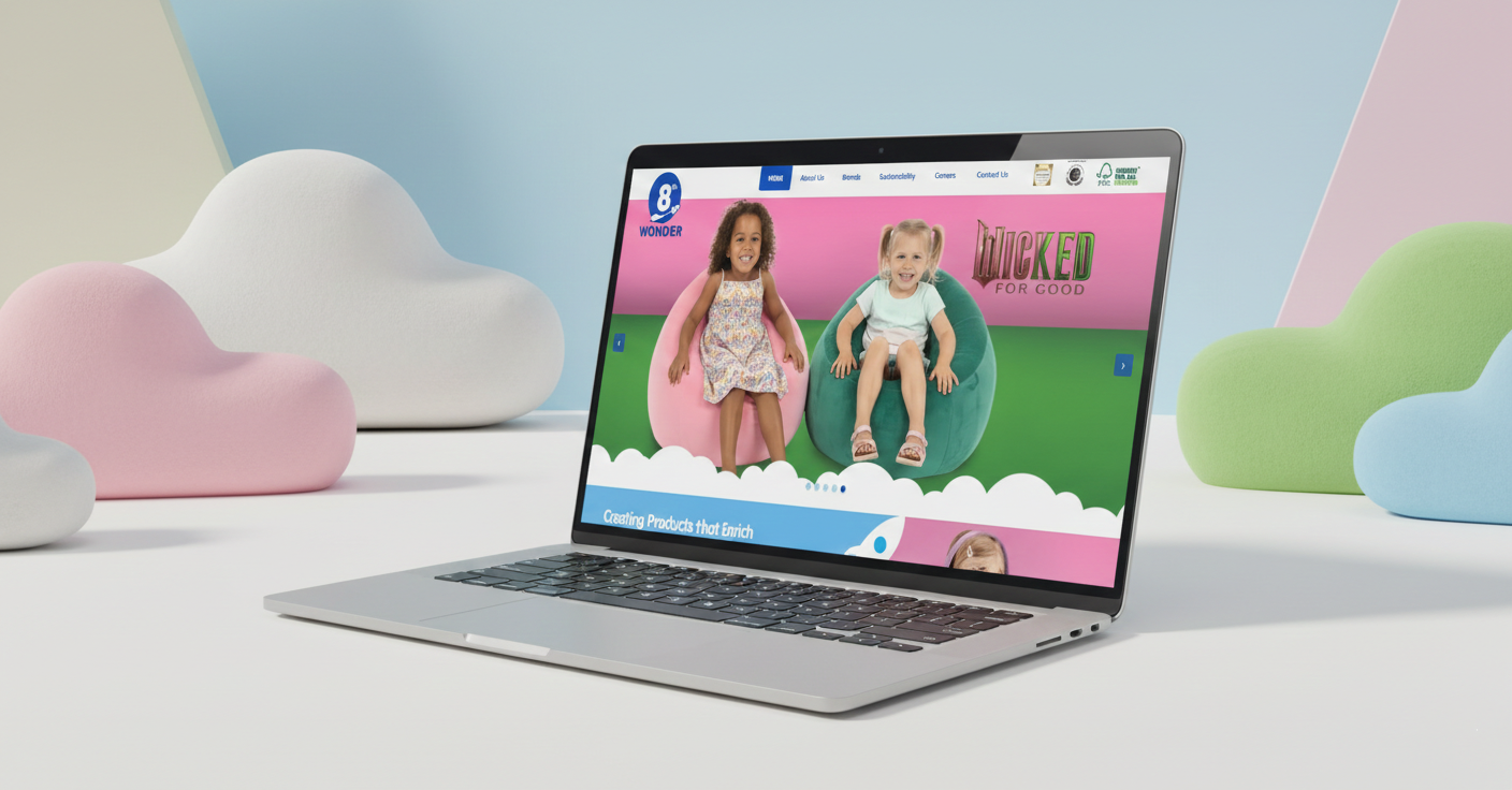 Custom Web Design & Development for the Largest  European Toy Producer